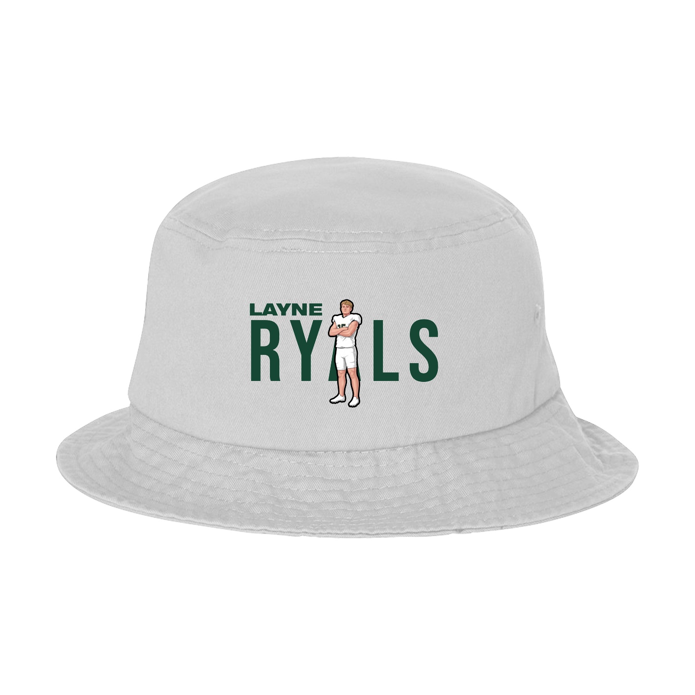 Bucket Cap — Player Name in White