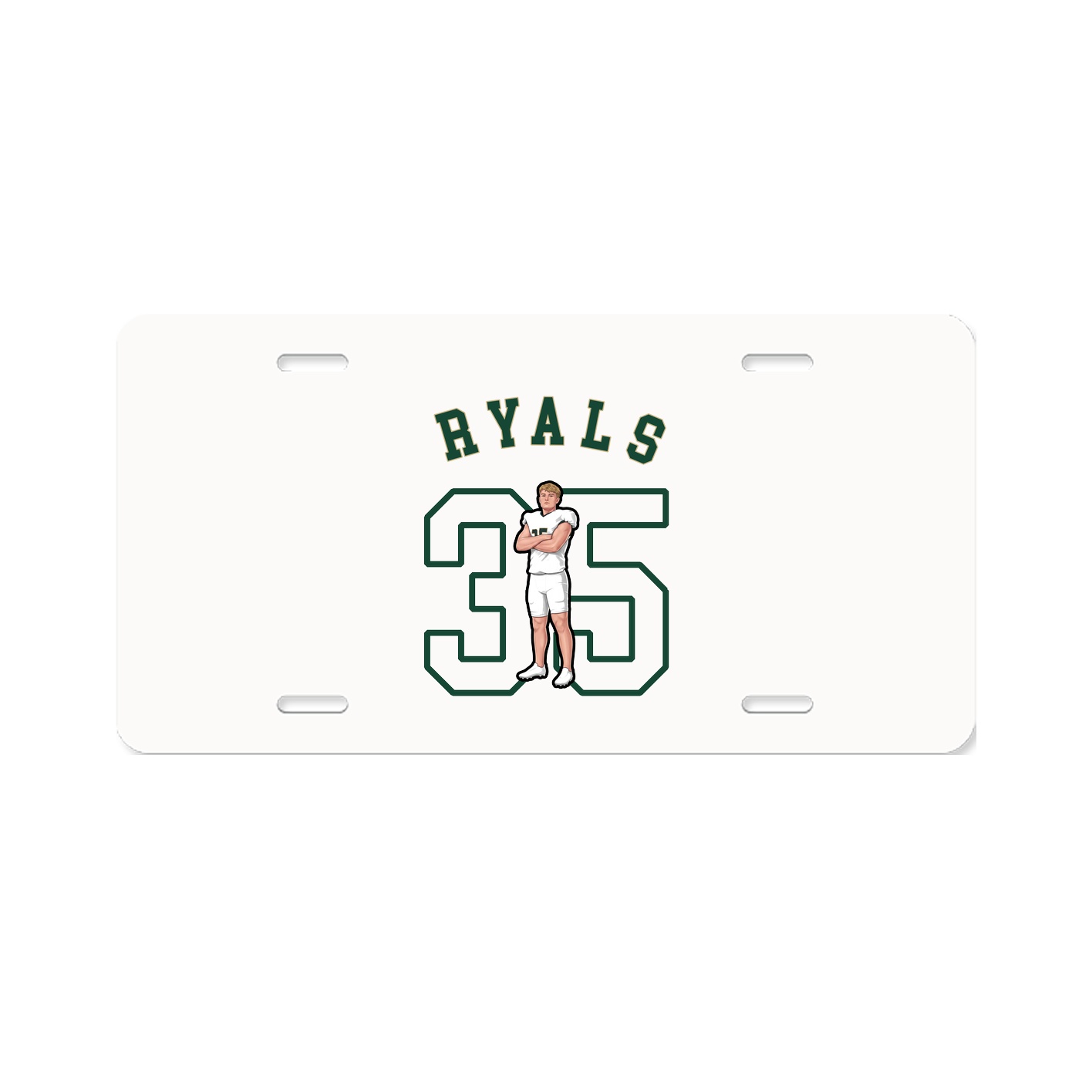 License Plate — Shirsey Arch in Classic