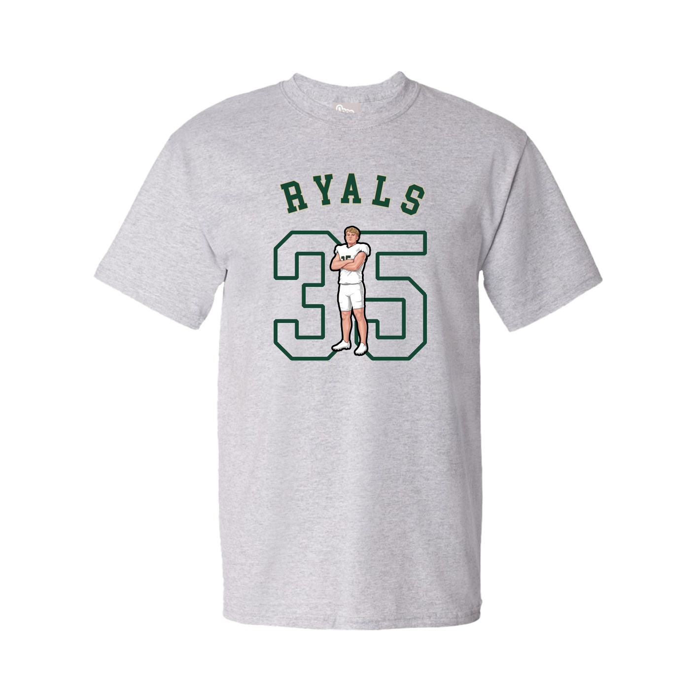 Youth Tee — Shirsey Arch in Grey