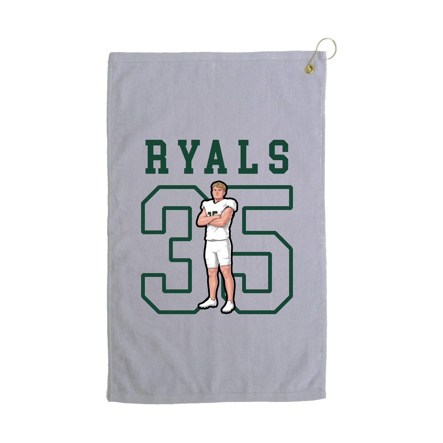 Golf Towel — Shirsey in Grey
