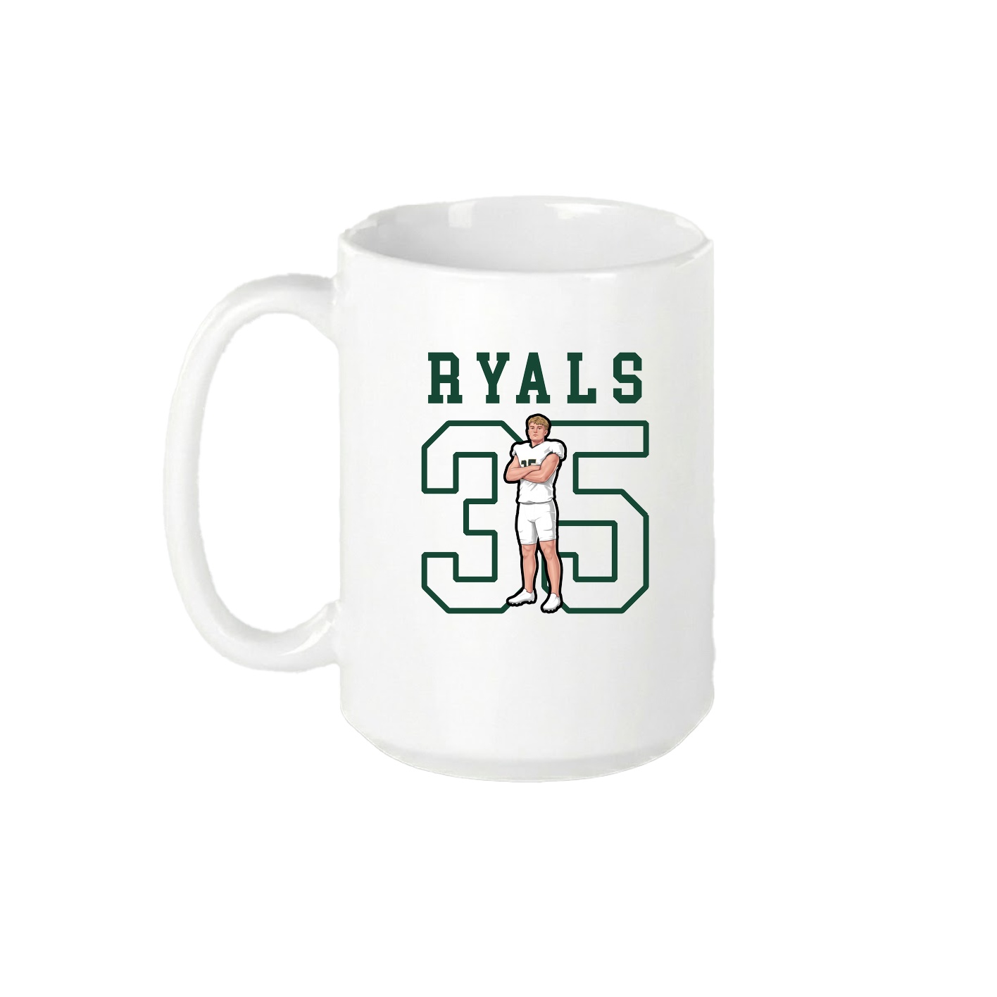 15oz Coffee Mug — Shirsey in White