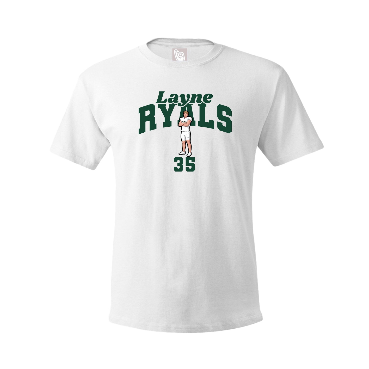 Tee — Signature Arch in White