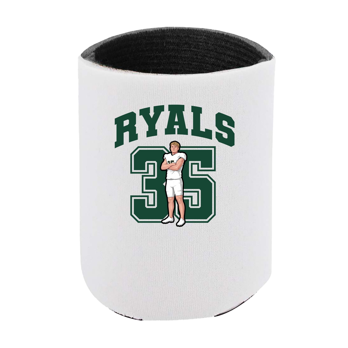 Can Holder — Number in White