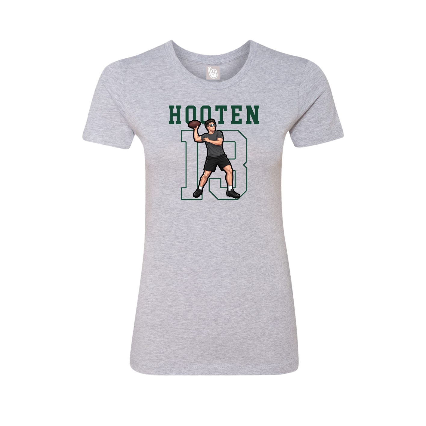 Fitted Women's Tee — Shirsey in Grey