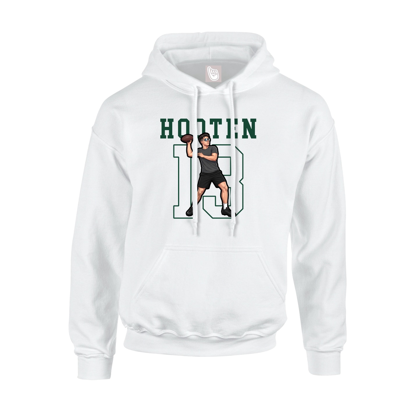 Youth Hoodie — Shirsey in White