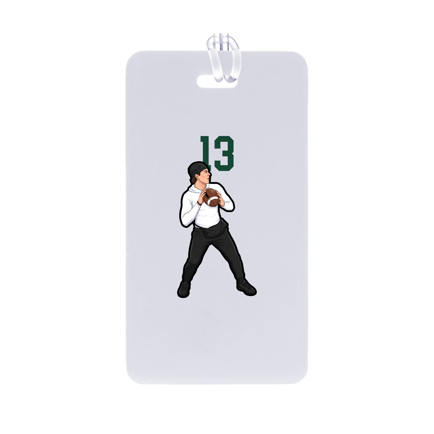 Bag Tag — Number Top in Classic