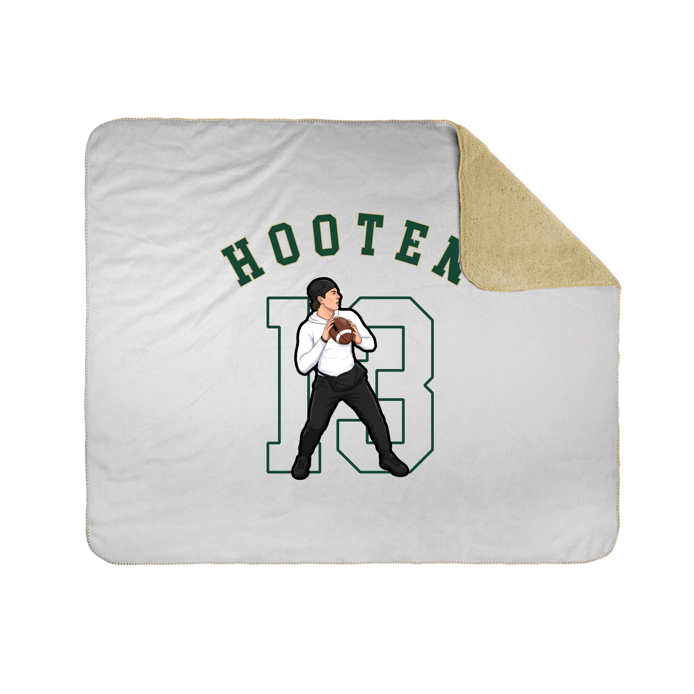 Throw Blanket — Shirsey Arch in White