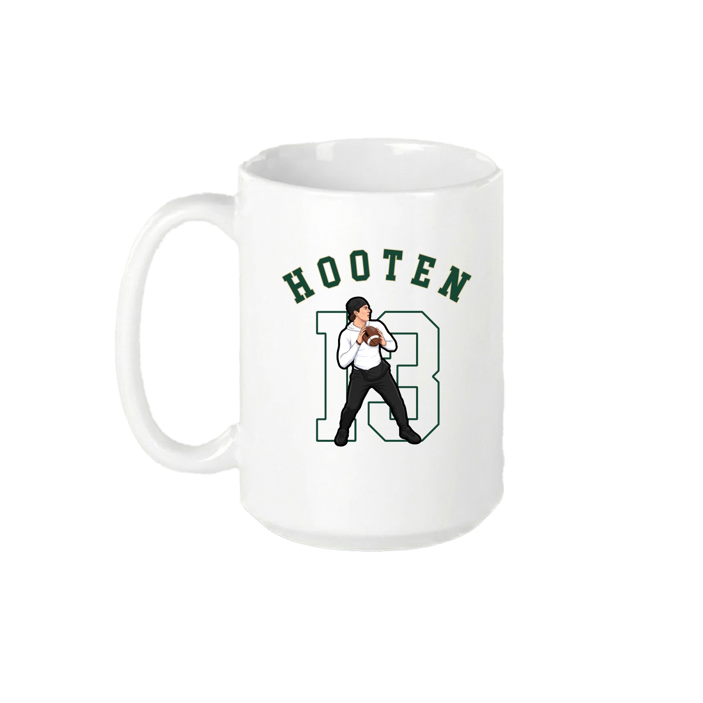 15oz Coffee Mug — Shirsey Arch in White