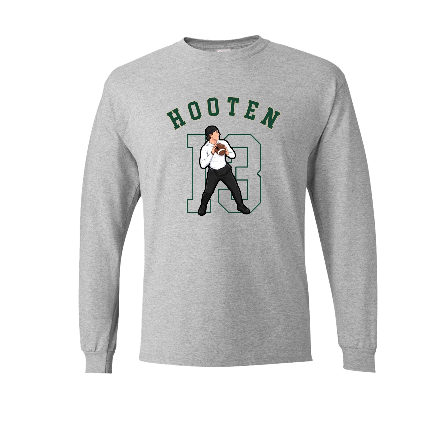 Long Sleeve Tee — Shirsey Arch in Grey