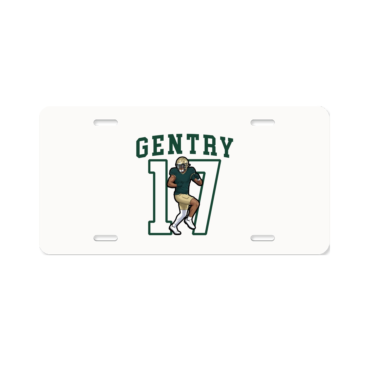 License Plate — Shirsey in Classic