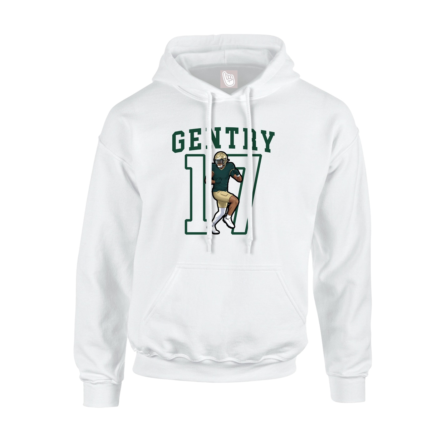 Youth Hoodie — Shirsey in White