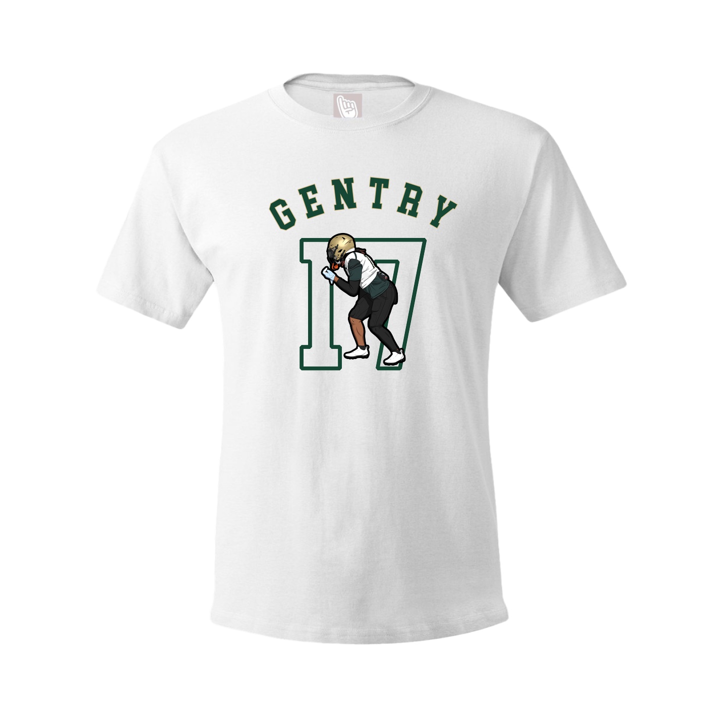 Tee — Shirsey Arch in White