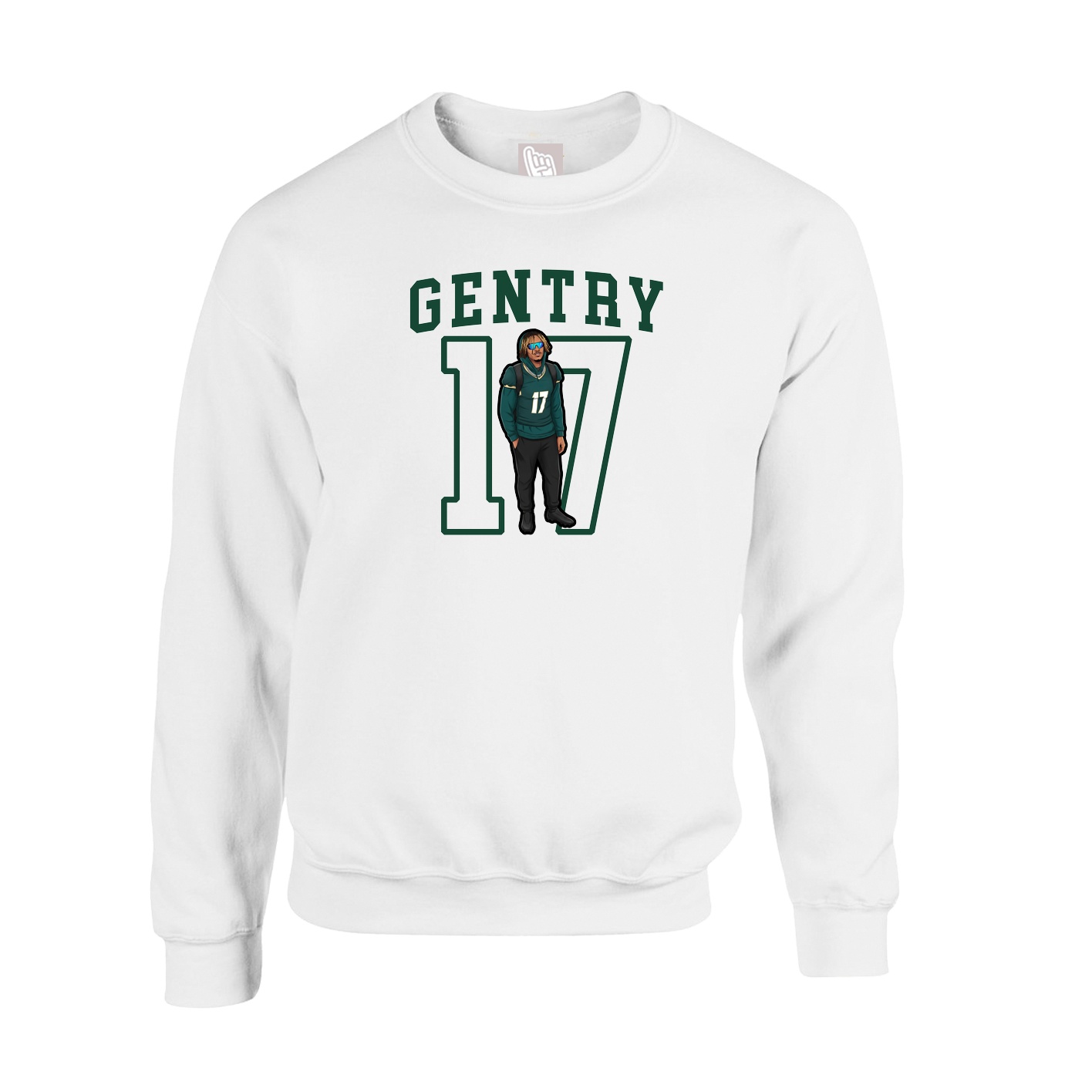 Fleece Crew — Shirsey in White