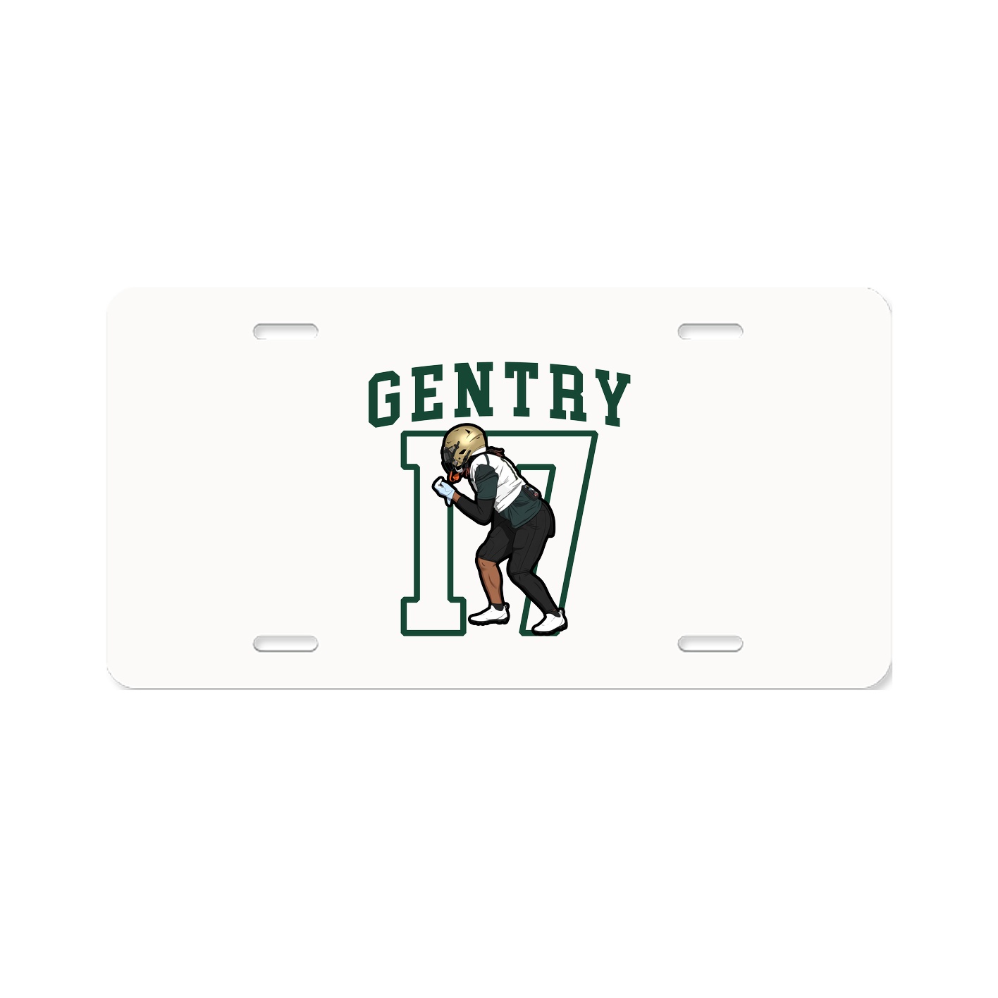 License Plate — Shirsey in Classic