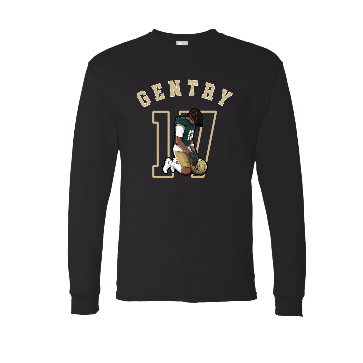 Long Sleeve Tee — Shirsey Arch in Black