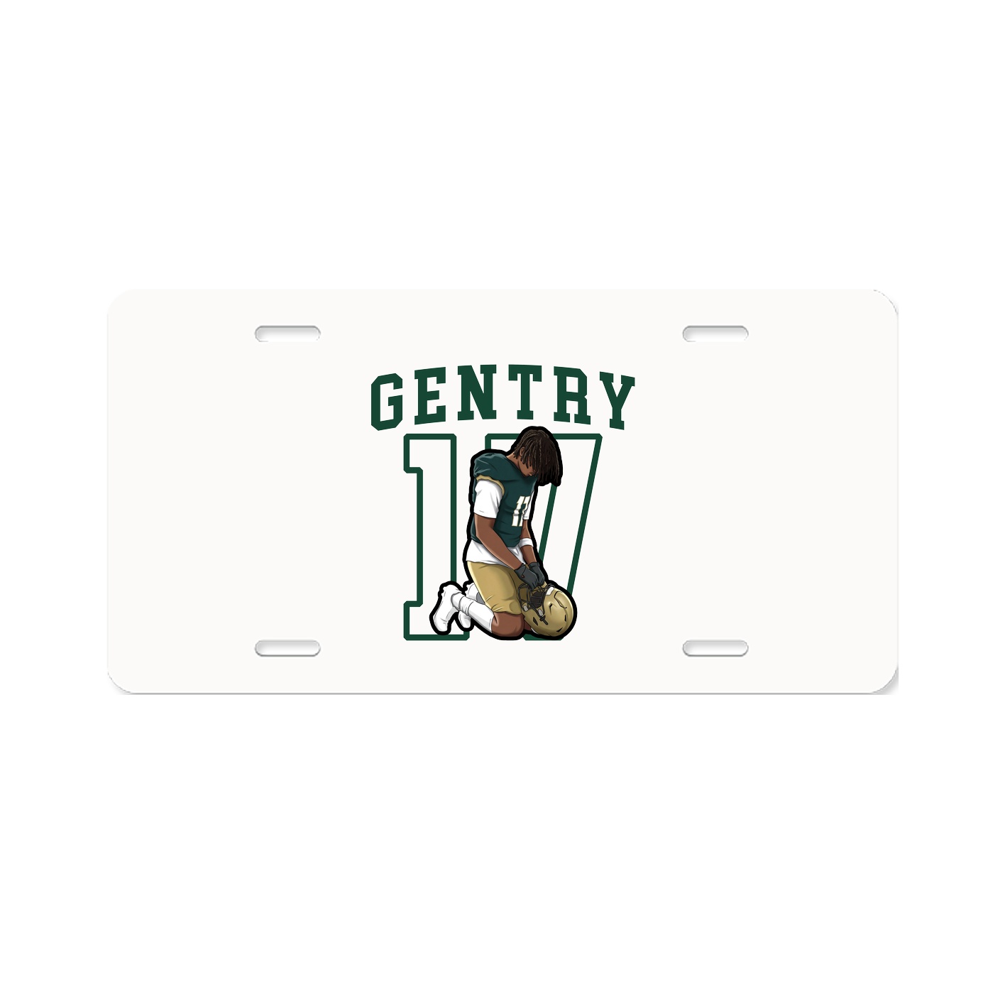 License Plate — Shirsey in Classic