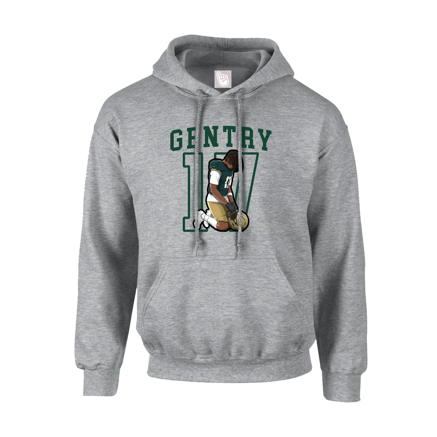 Youth Hoodie — Shirsey in Grey