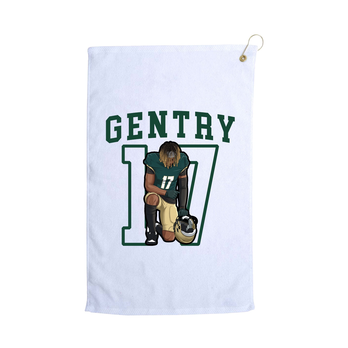 Golf Towel — Shirsey in White