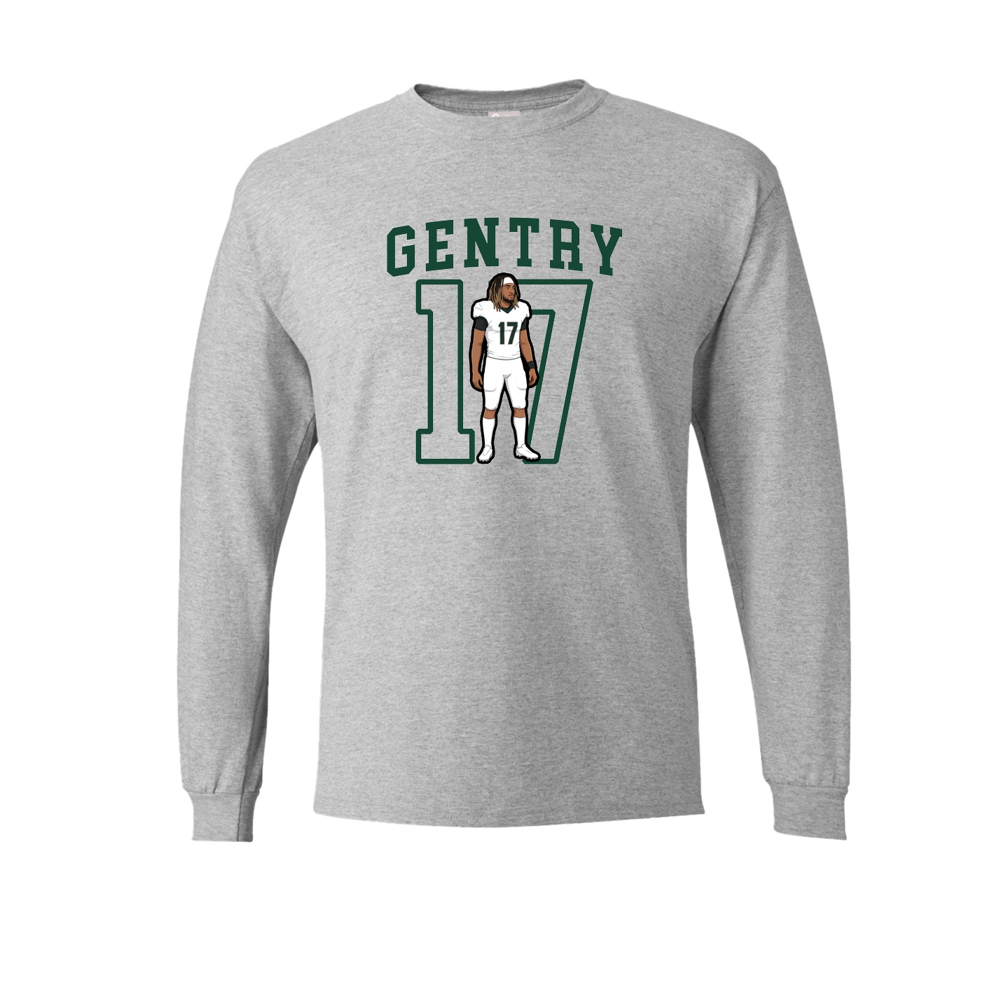 Long Sleeve Tee — Shirsey in Grey