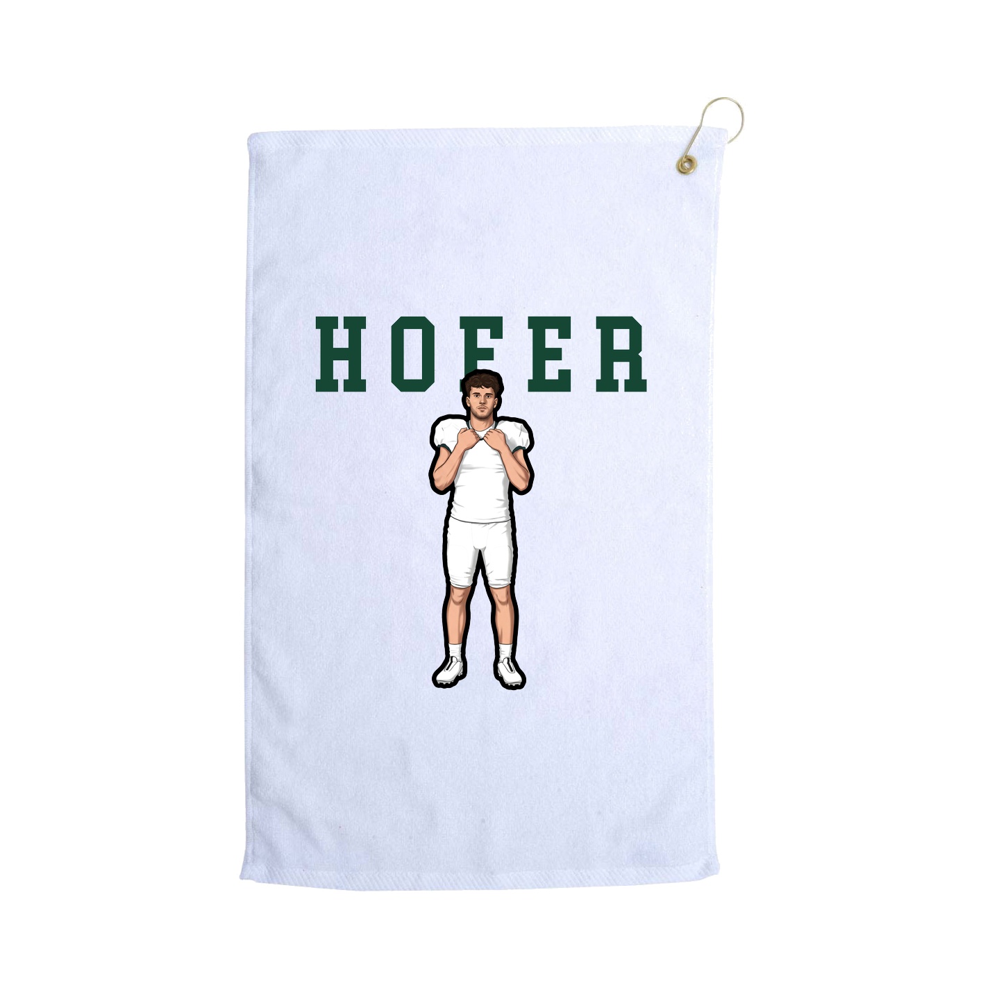 Golf Towel — Shirsey in White