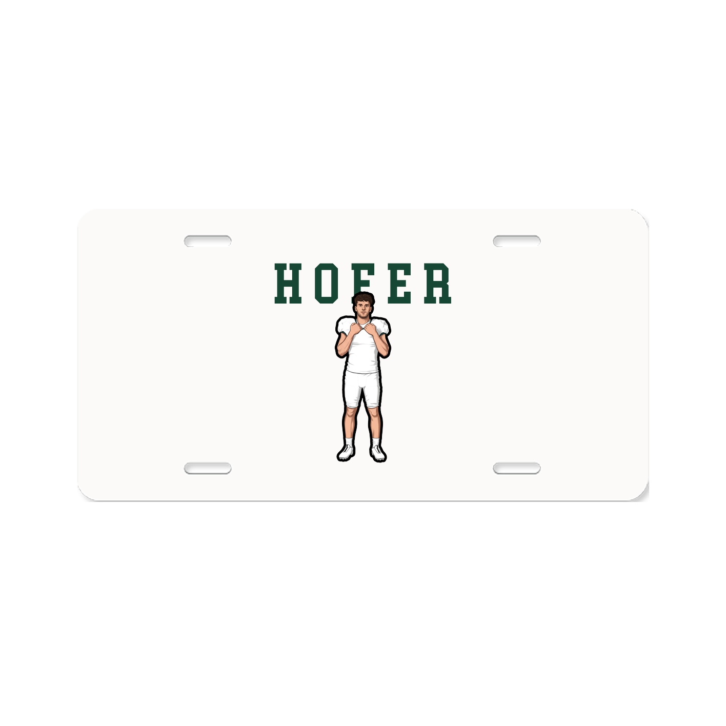 License Plate — Shirsey in Classic