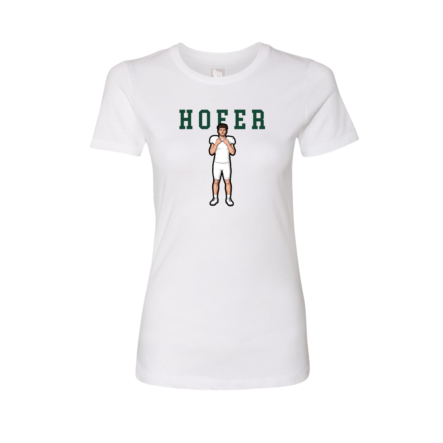 Fitted Women's Tee — Shirsey in White
