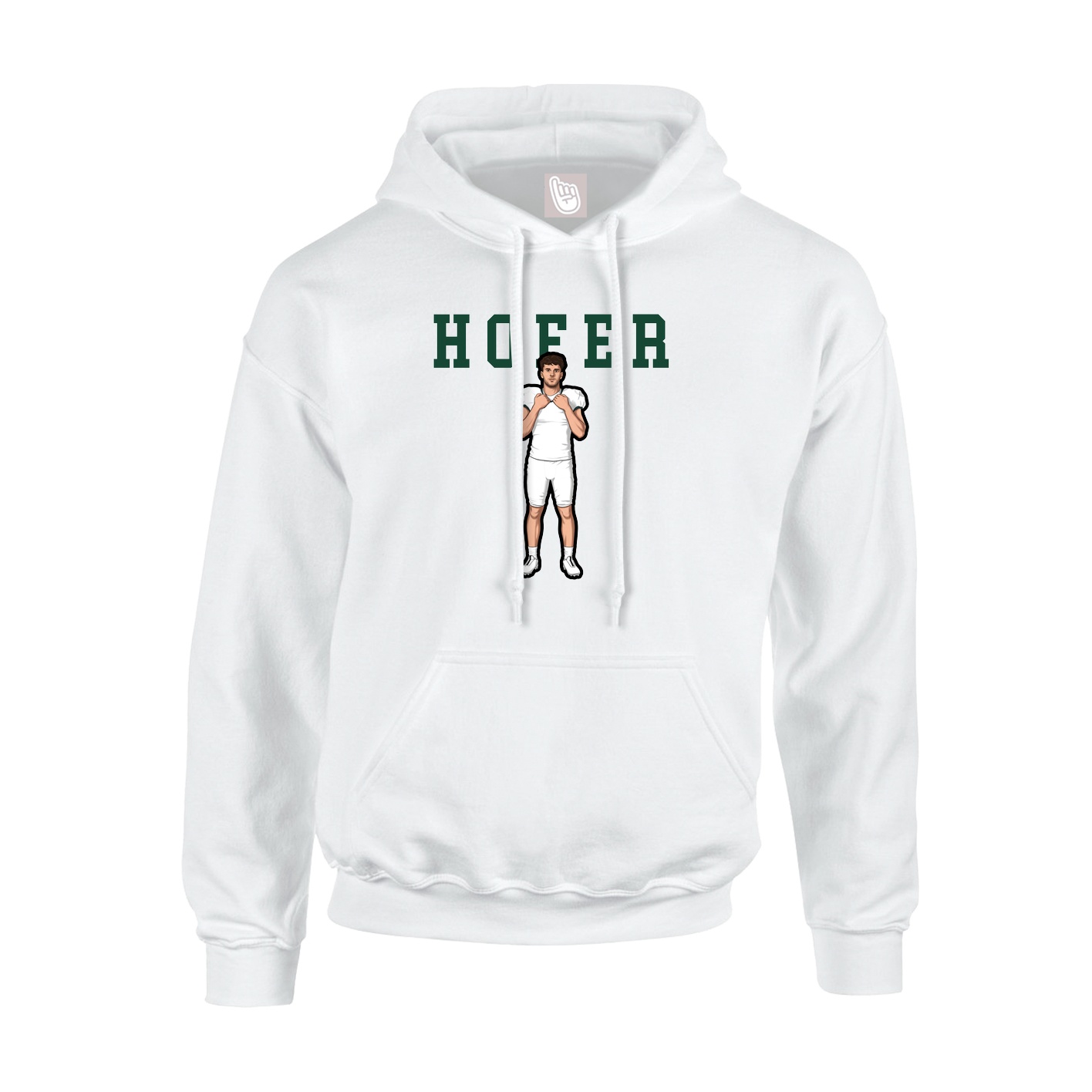 Youth Hoodie — Shirsey in White