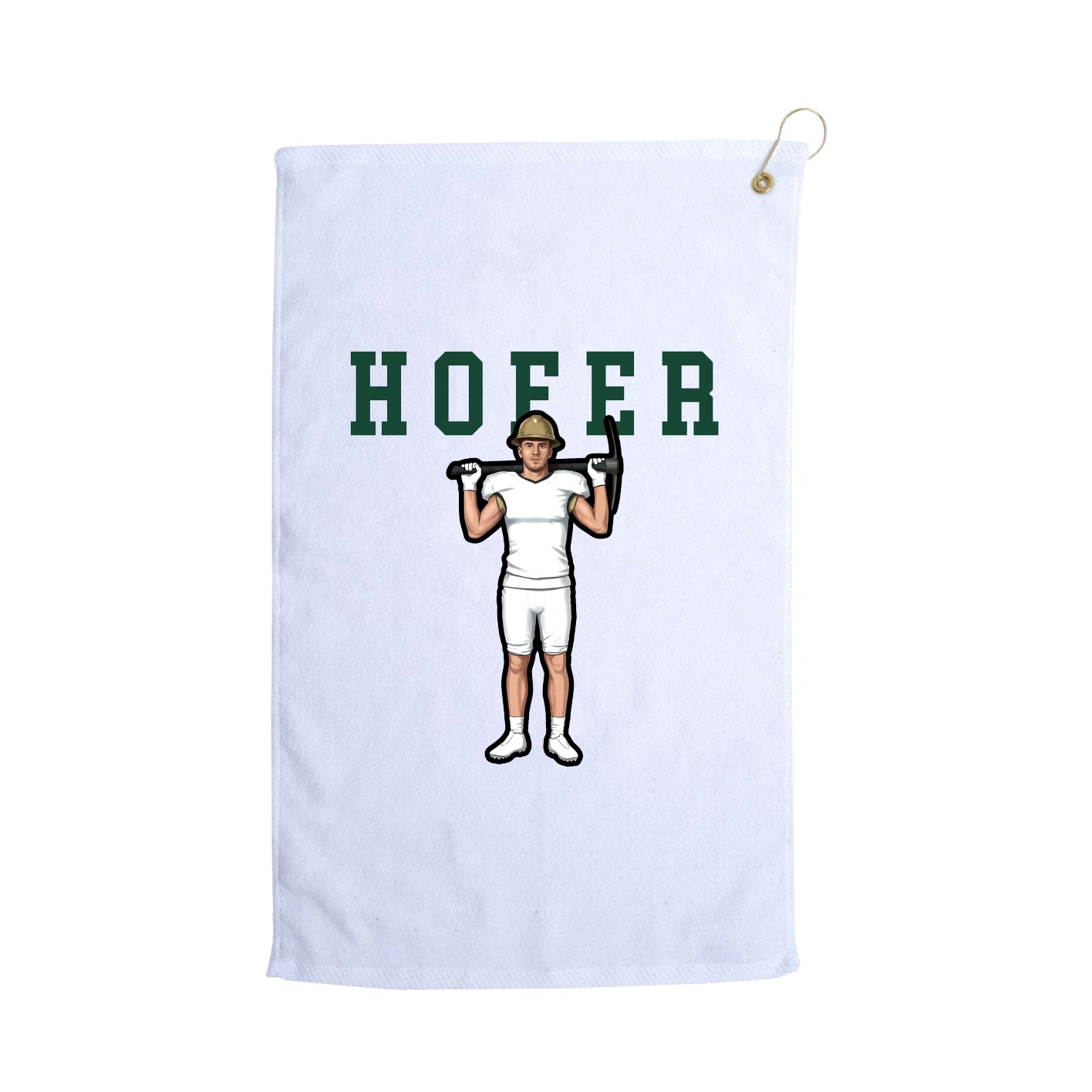 Golf Towel — Shirsey in White