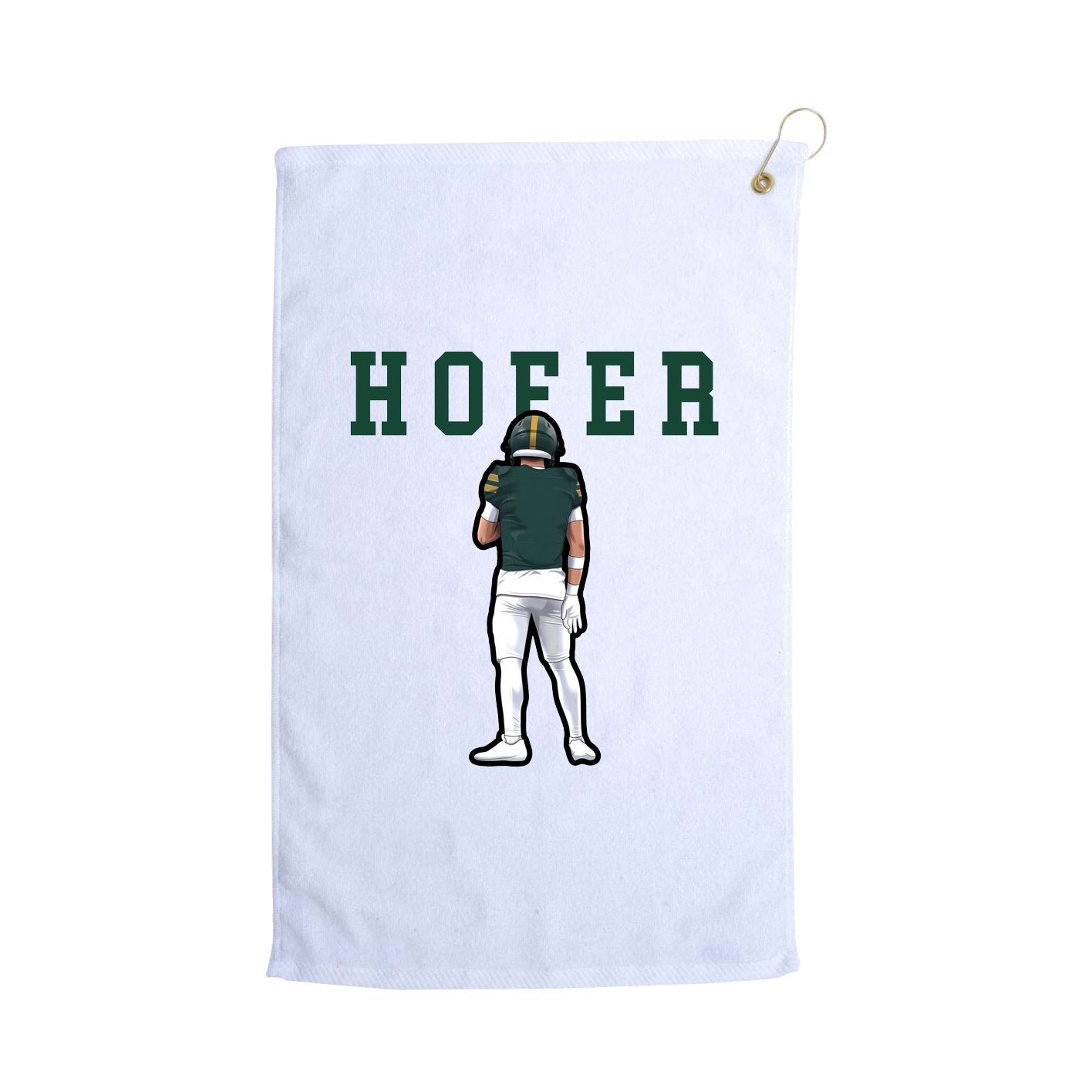 Golf Towel — Shirsey in White