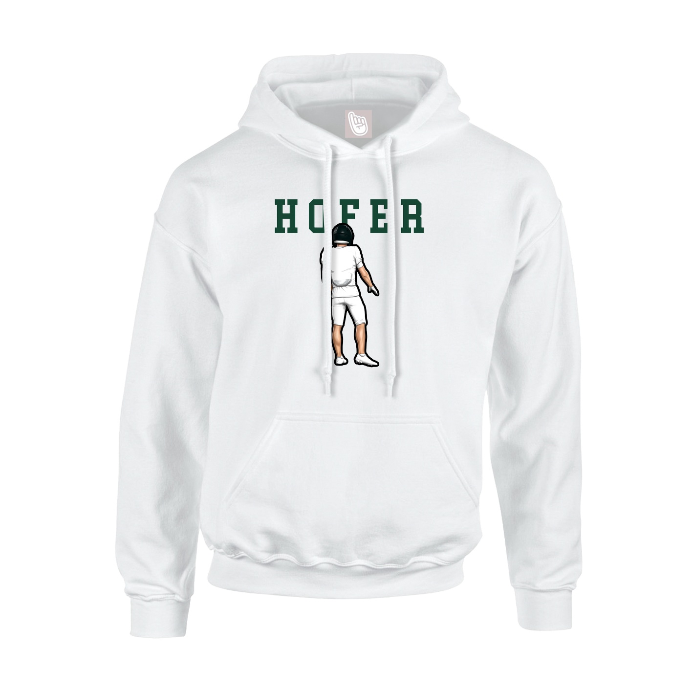 Youth Hoodie — Shirsey in White