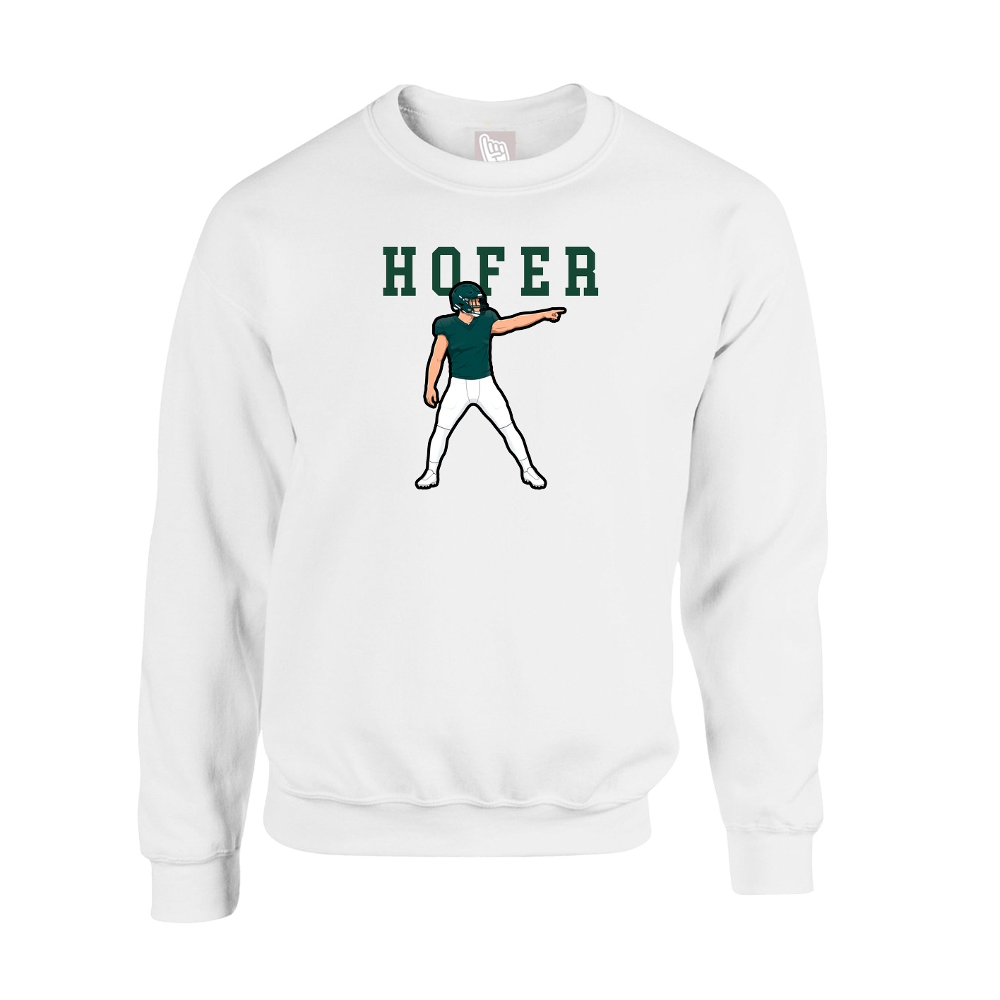 Fleece Crew — Shirsey in White