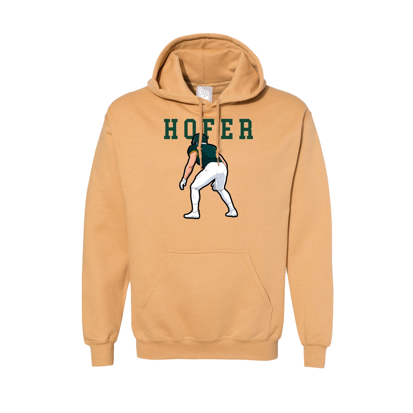 Hoodie — Shirsey in Vegas Gold