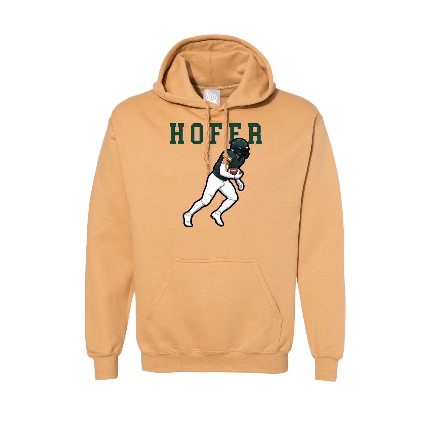 Hoodie — Shirsey in Vegas Gold