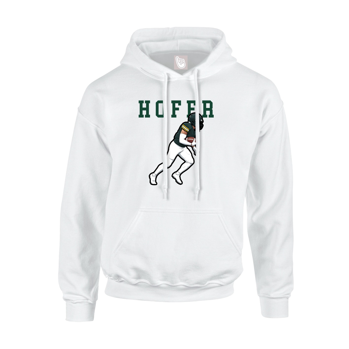 Youth Hoodie — Shirsey in White