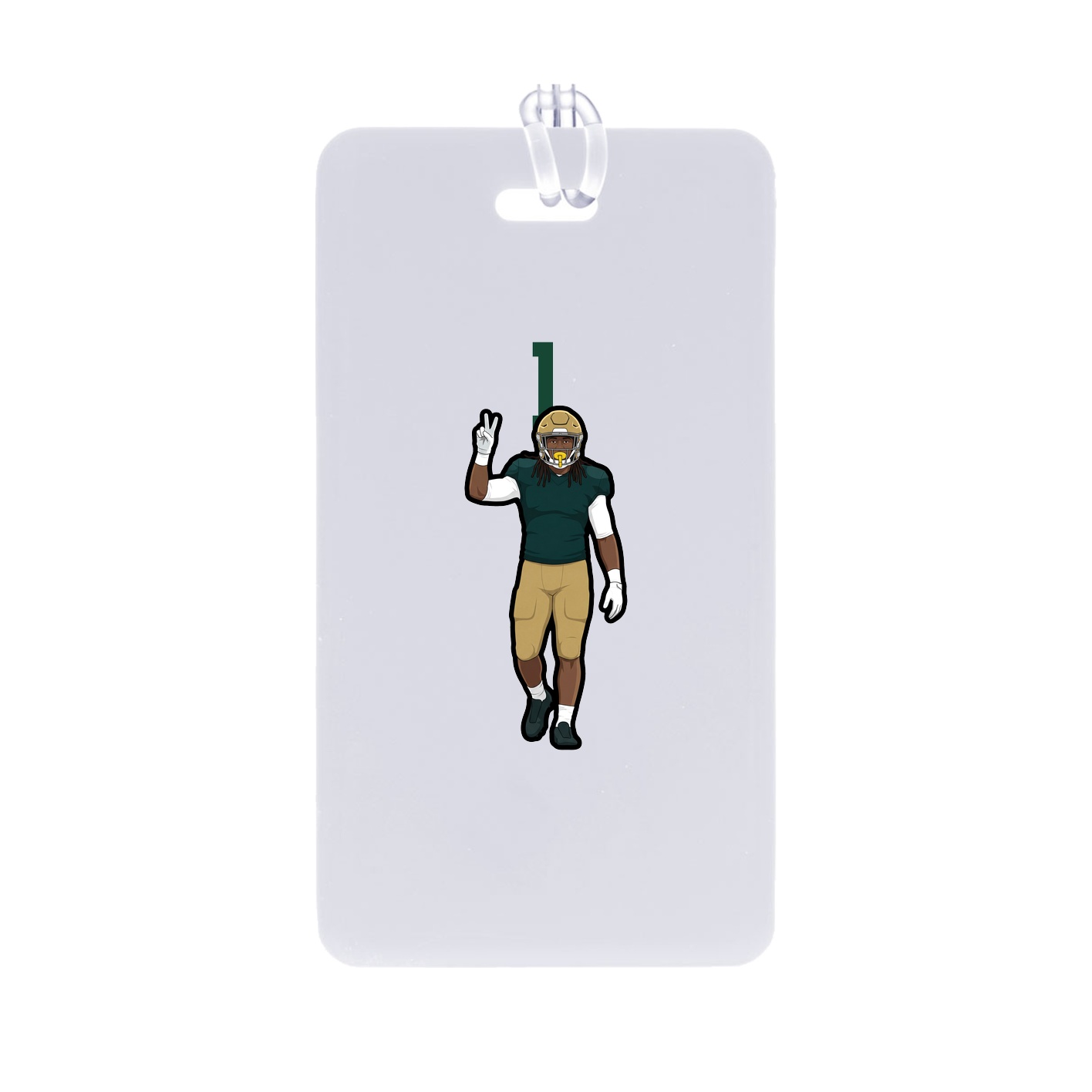 Bag Tag — Number Top in Classic