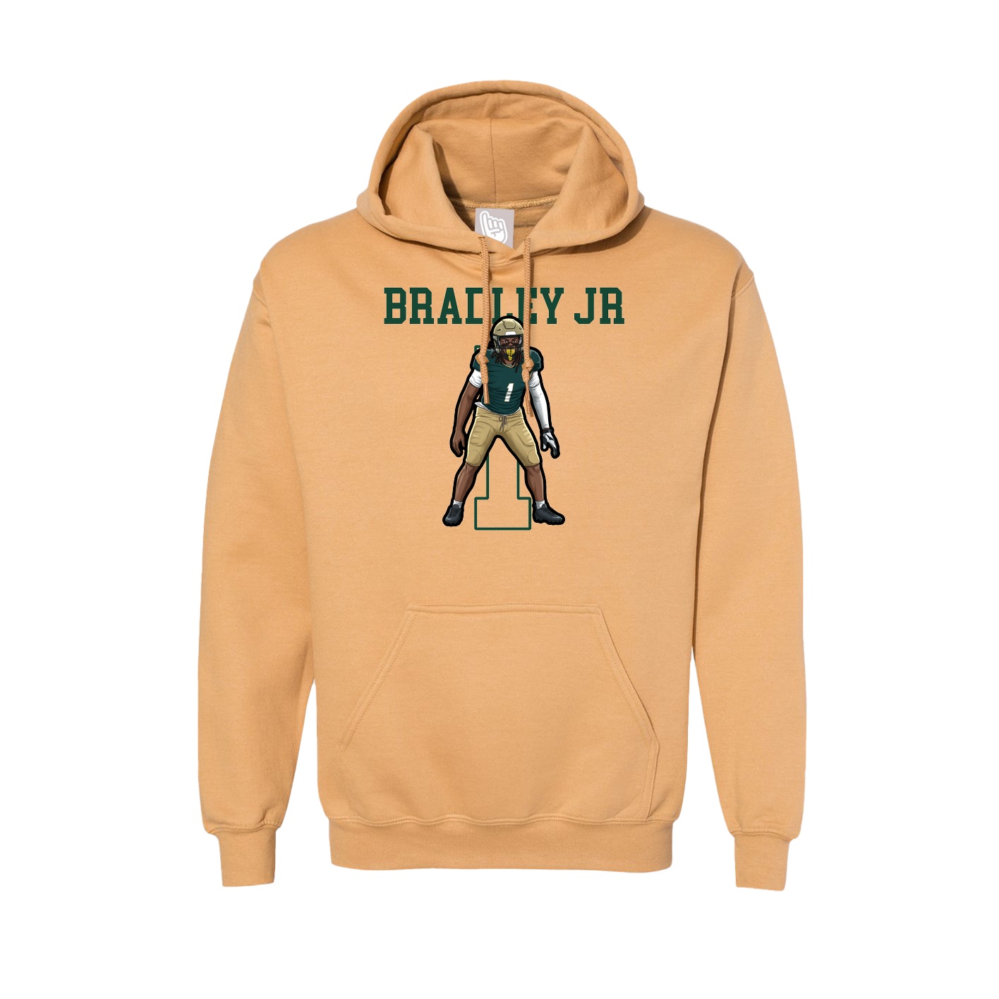Hoodie — Shirsey in Vegas Gold