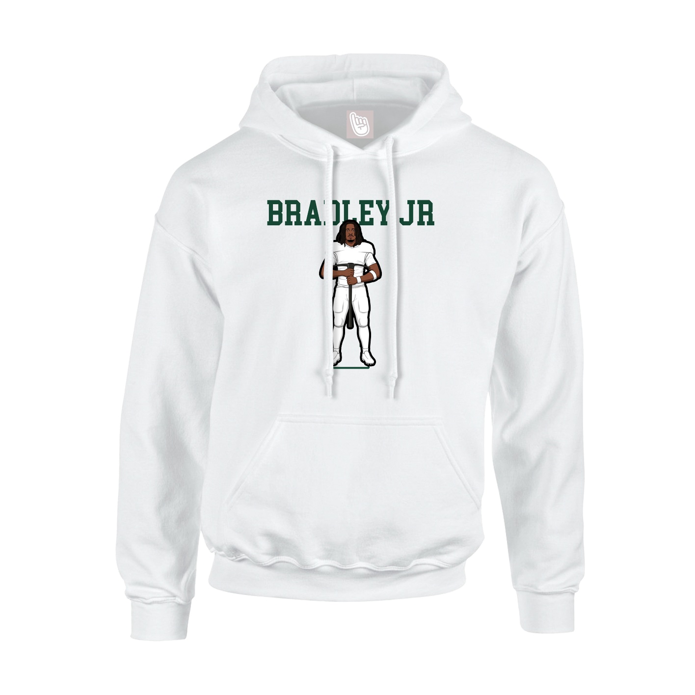 Youth Hoodie — Shirsey in White