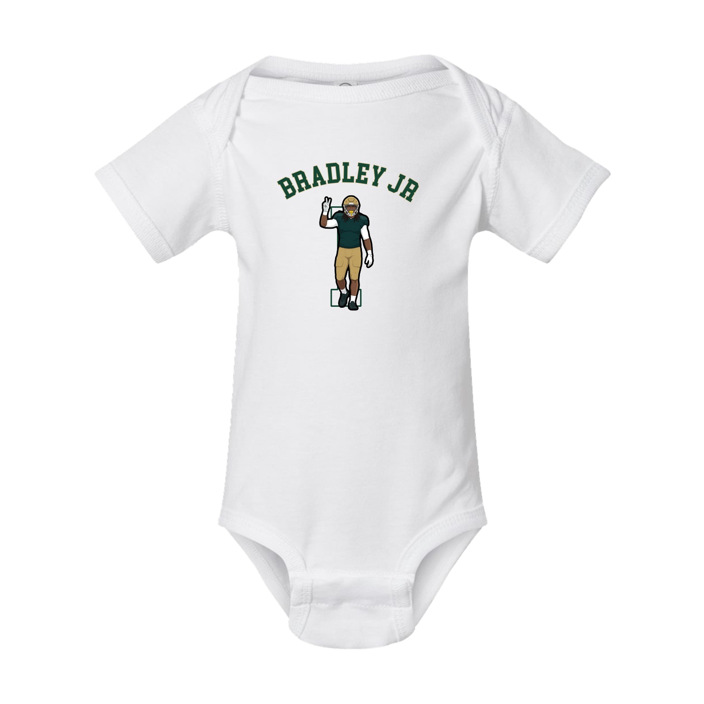 Baby Onesie — Shirsey Arch in White