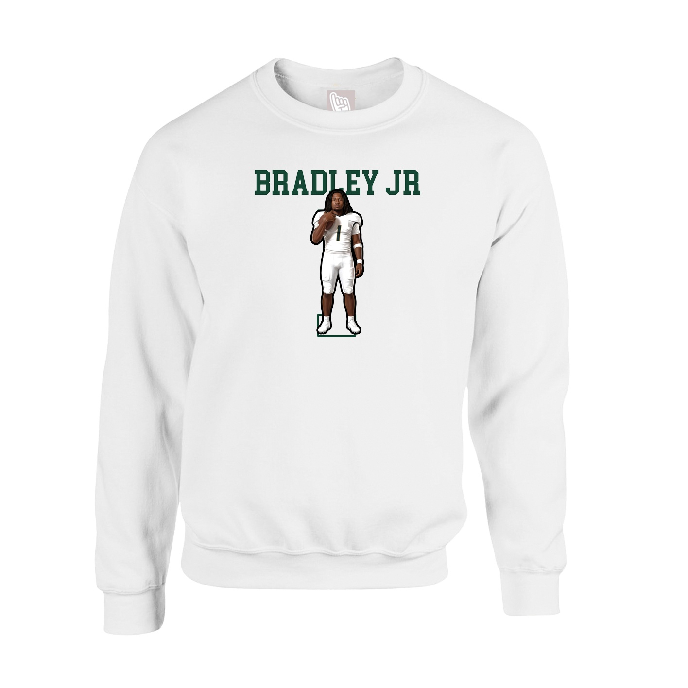 Fleece Crew — Shirsey in White