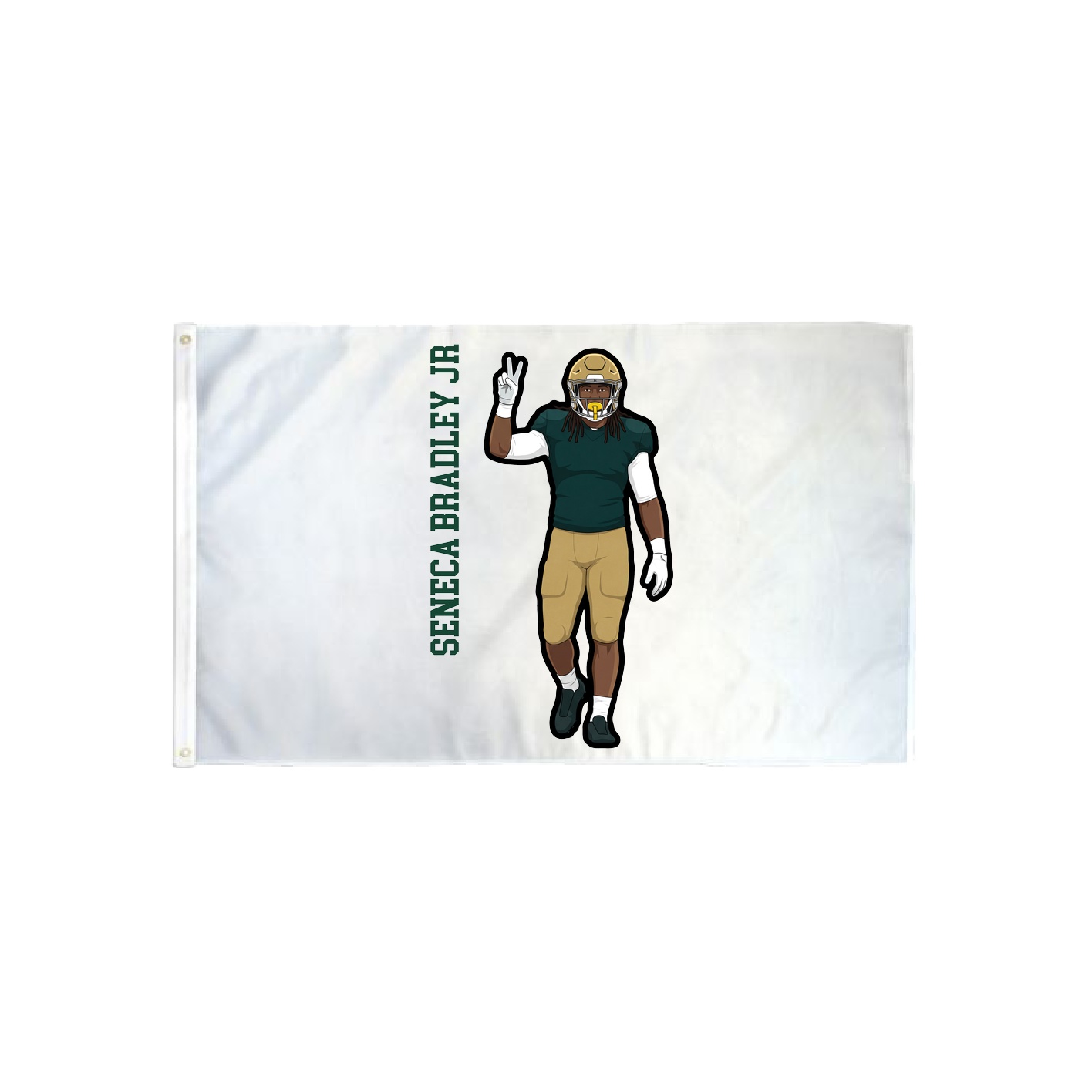 3x5 Flag — Name Vertical in Classic