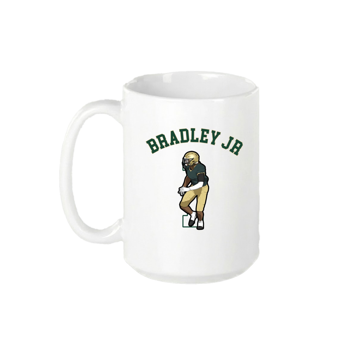 15oz Coffee Mug — Shirsey Arch in White