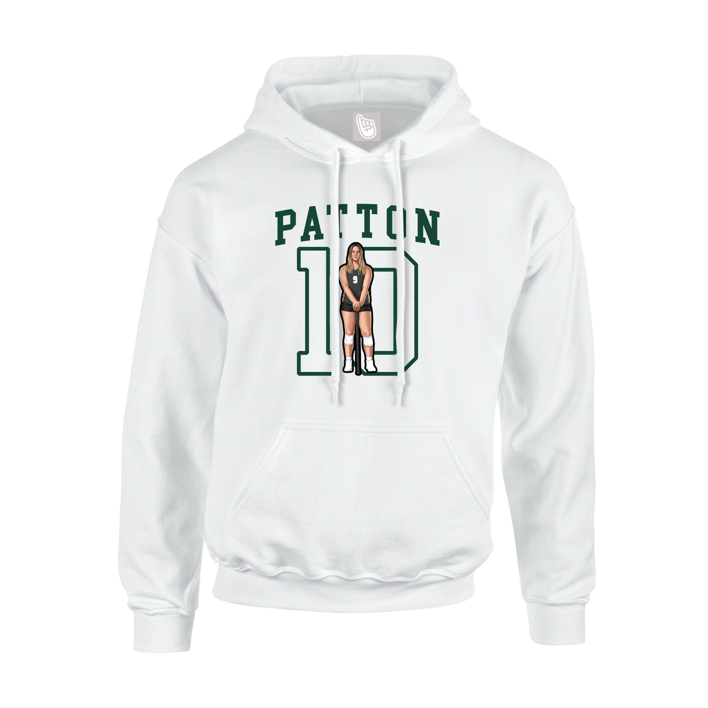 Youth Hoodie — Shirsey in White