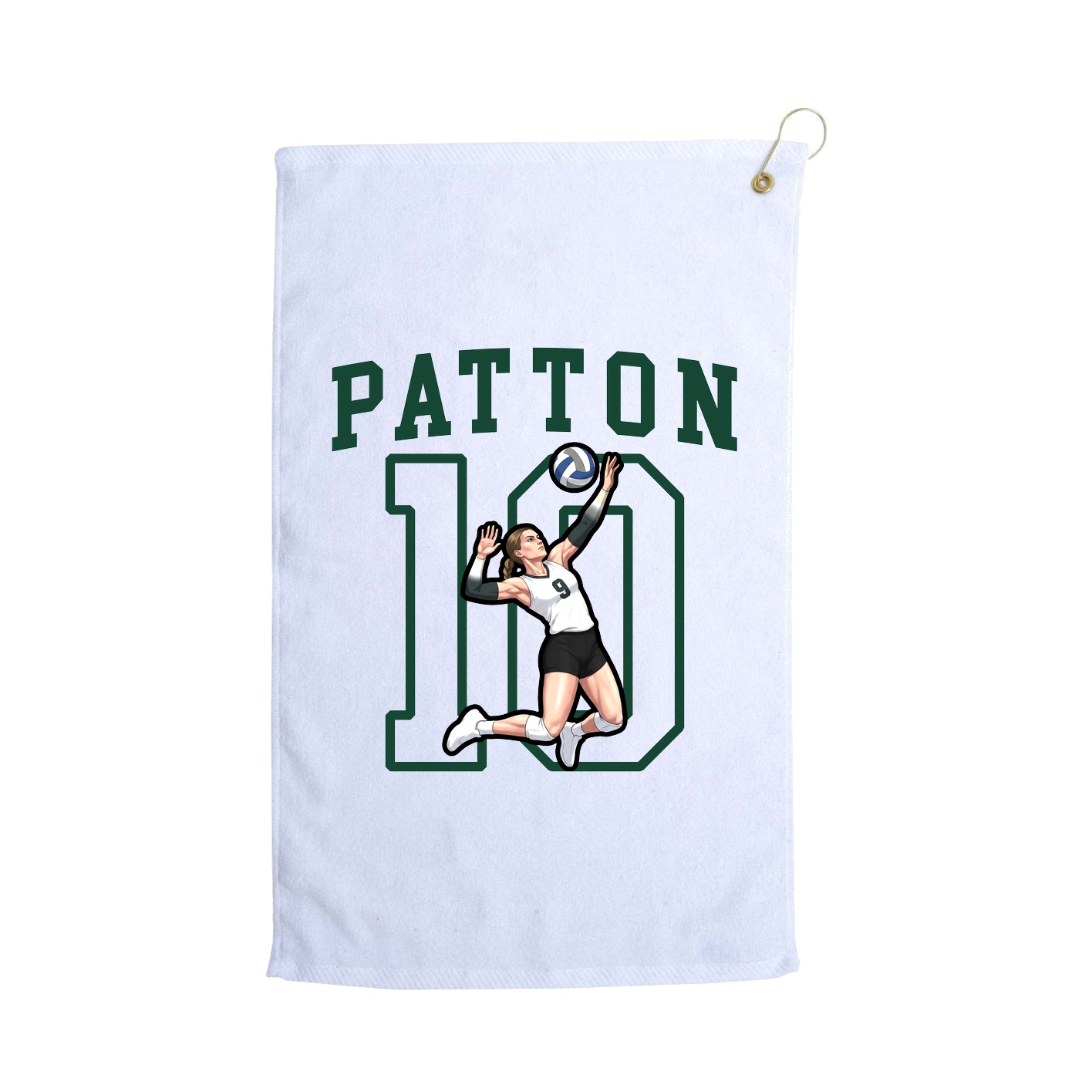 Terry Velour Golf Towel