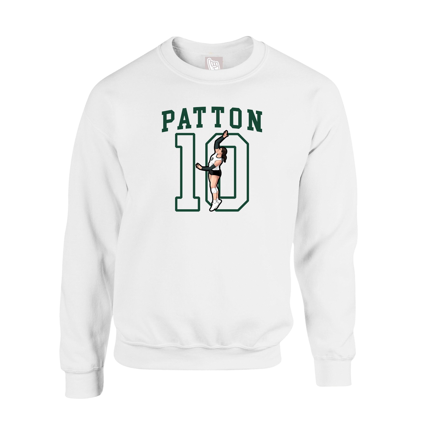 Fleece Crew — Shirsey in White
