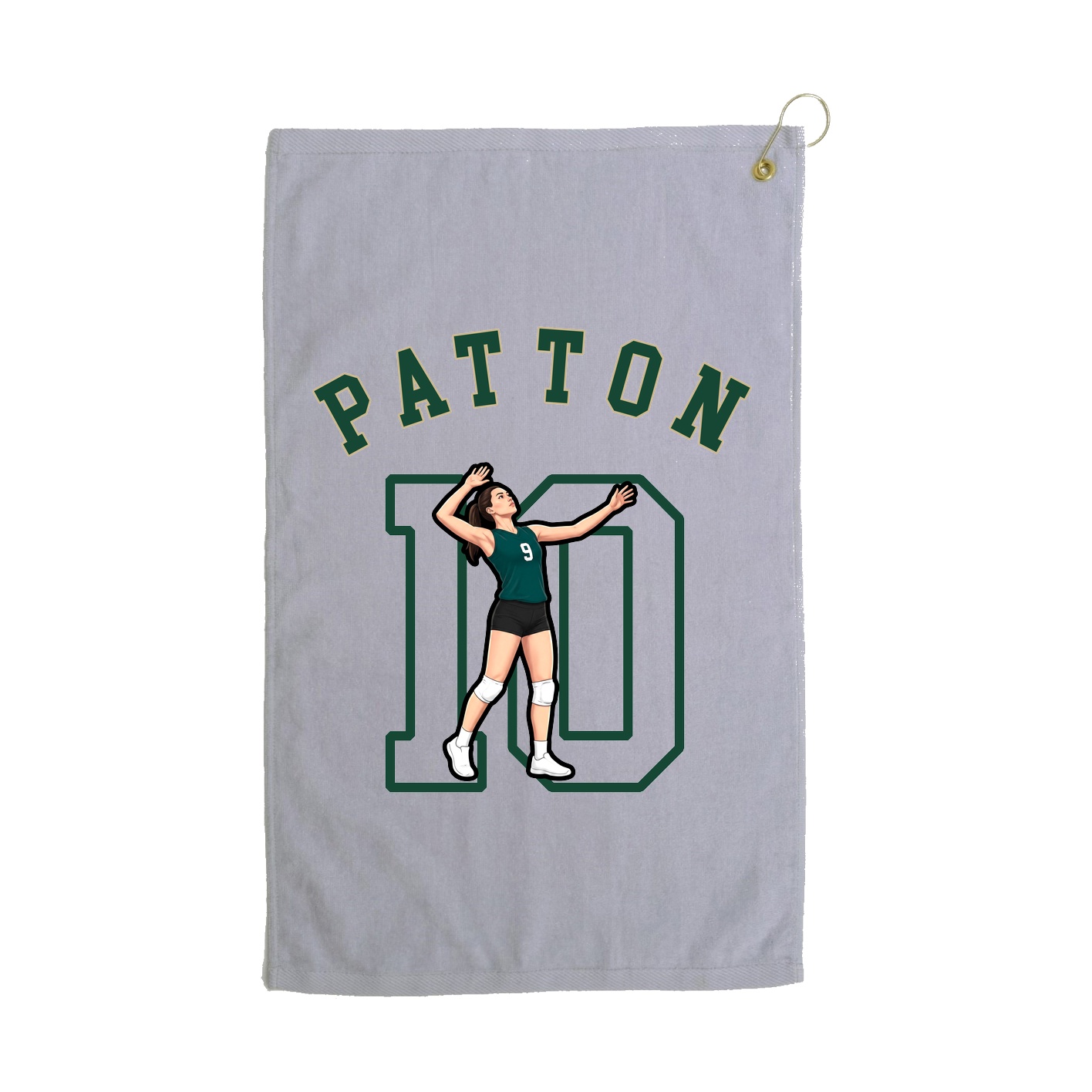 Golf Towel — Shirsey Arch in Grey