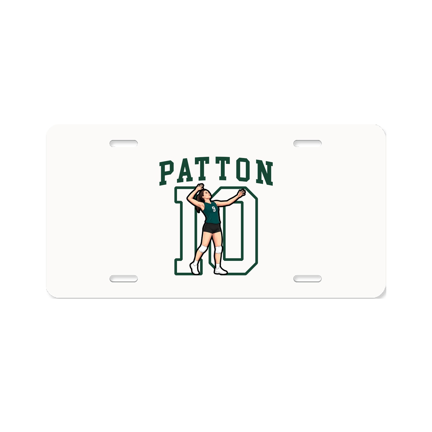 License Plate — Shirsey in Classic