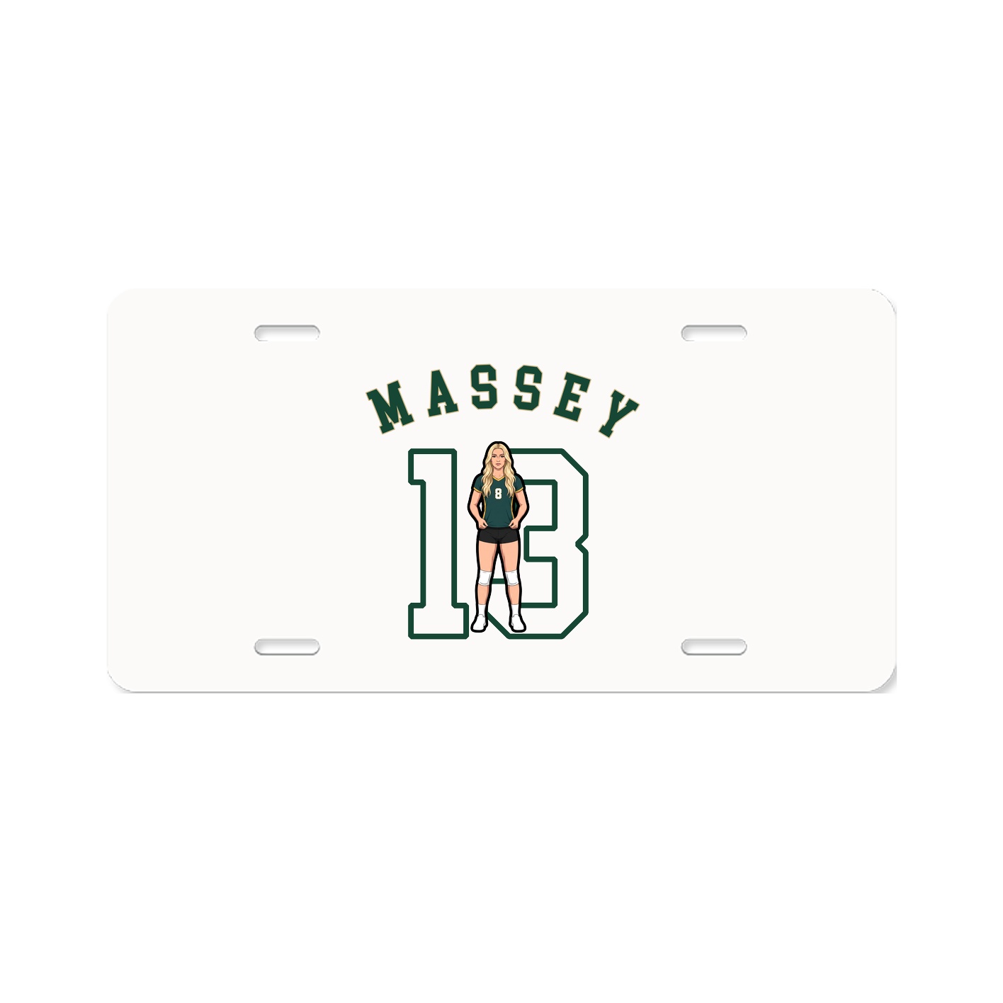 License Plate — Shirsey Arch in Classic