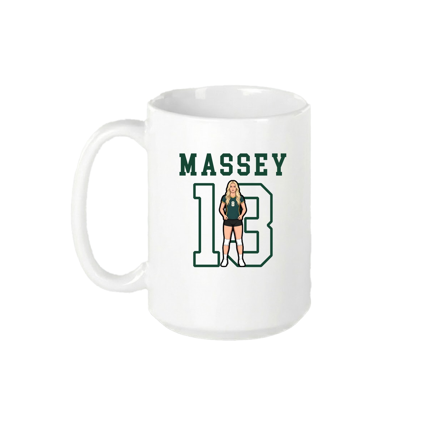 15oz Coffee Mug — Shirsey in White