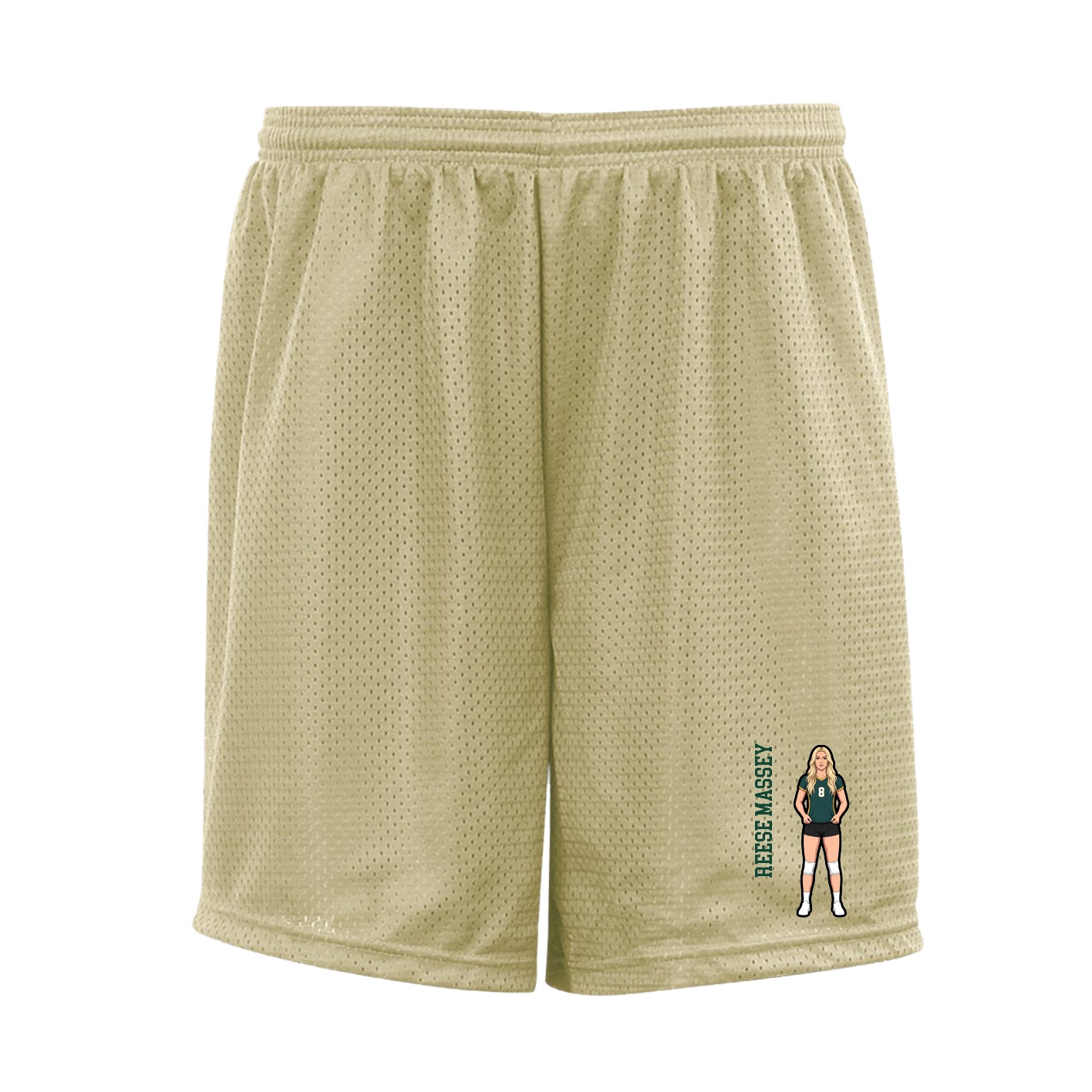 Shorts — Name Vertical in Vegas Gold
