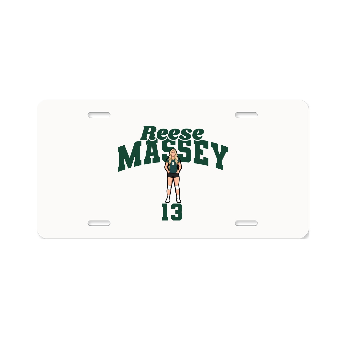 License Plate — Signature Arch in Classic